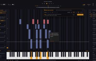 Assign every note to left/right hand on keyboard tracks