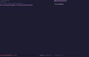 Org-roam screenshot 3