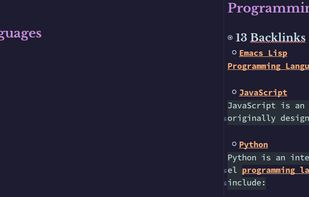 Org-roam screenshot 1