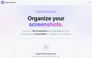 OrganizeShots screenshot 1