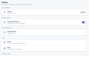 OrganizeShots screenshot 3