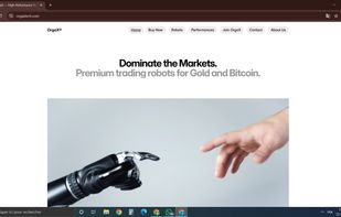 OrgaX Dashboard – Intuitive interface for Gold & Bitcoin trading bots