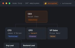OrgChartBuilder screenshot 1