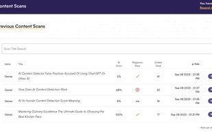 Originality.AI screenshot 2