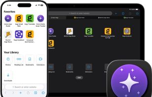 Orion Browser screenshot 2