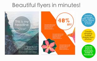 Orion Flyer Maker Pro screenshot 1