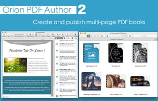 Orion PDF Author screenshot 1