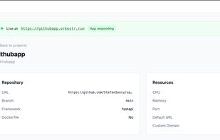 The feel of a project in the dashboard.