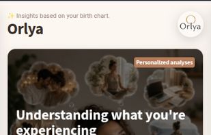 Welcome to Orlya. Create an account or sign in to access personalized insights, relationship analysis, and guidance tailored to your unique profile.