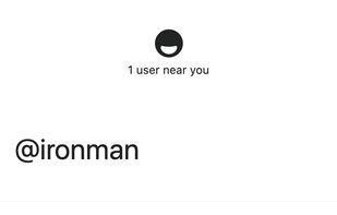 Profile page