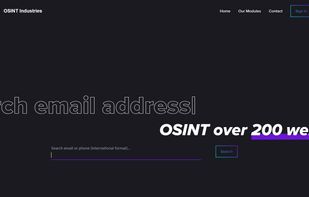 OSINT Industries screenshot 1