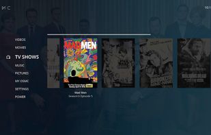 OSMC screenshot 1