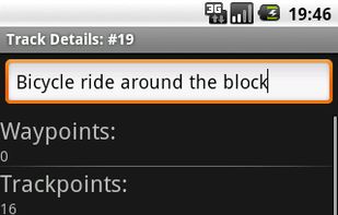 OSMTracker for Android screenshot 3