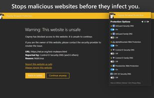 Osprey: Browser Protection screenshot 1