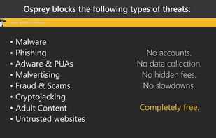 Osprey: Browser Protection screenshot 1