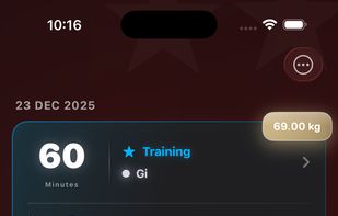 Oss - Your BJJ Tracker screenshot 1