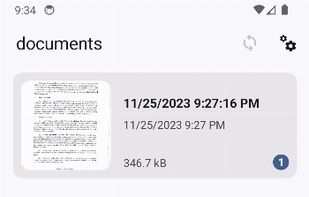 OSS Document Scanner screenshot 3