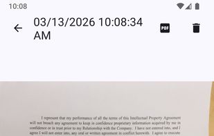 OSS Document Scanner screenshot 2