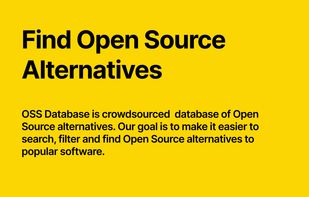 OSSDatabase screenshot 1