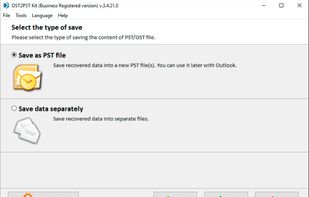 OST2PST Kit screenshot 1