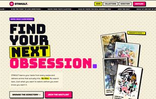 Homepage: Tonight's Picks and the way into the directory and collections.