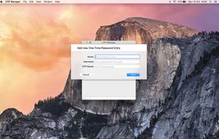 OTP Manager screenshot 1