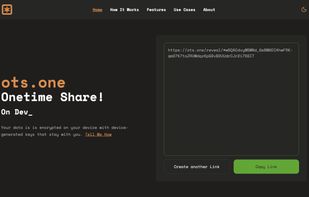 ots.one screenshot 2