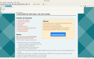 Otter Browser screenshot 2