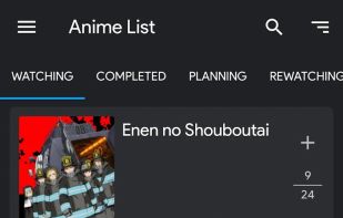 oujo for AniList screenshot 1