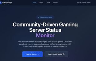 OutageScope screenshot 1