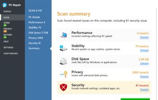 Outbyte PC Repair screenshot 1