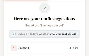 OutfitMaker.ai screenshot 2