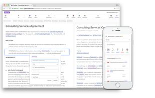 Transform your contracts into dynamic, cloud-stored templates. Collaborate internally to pre-approve agreements.