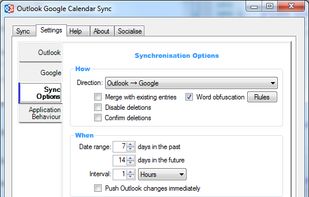 Outlook Google Calendar Sync screenshot 1