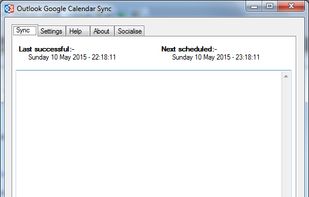 Outlook Google Calendar Sync screenshot 1