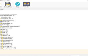 Outlook PST Converter Software Imperial screenshot 1