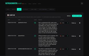 Orty AI Outreach screenshot 2