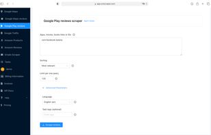 Outscraper screenshot 2