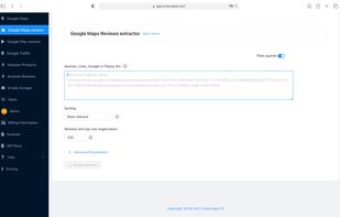 Outscraper screenshot 1