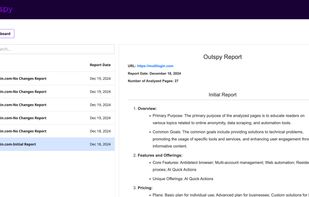 Outspy screenshot 2