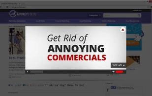 You visit a website and face the popup overlay...