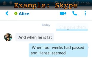 Example Skype