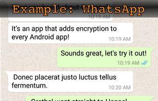 Example Whatsapp