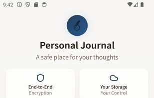 OwnJournal screenshot 1