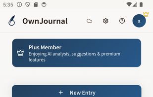 OwnJournal screenshot 1
