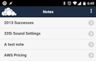 ownNote screenshot 1