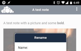 ownNote screenshot 3