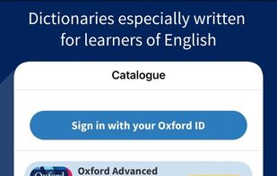 Oxford Advanced Learner's Dictionary screenshot 2