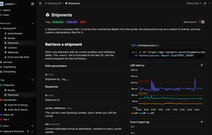 Split documentation