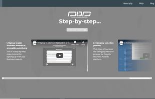p2p Business Awards step-by-step tutorials